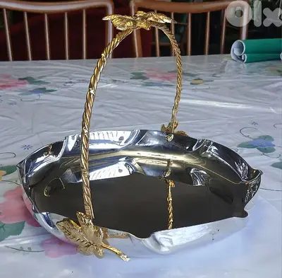silver tray