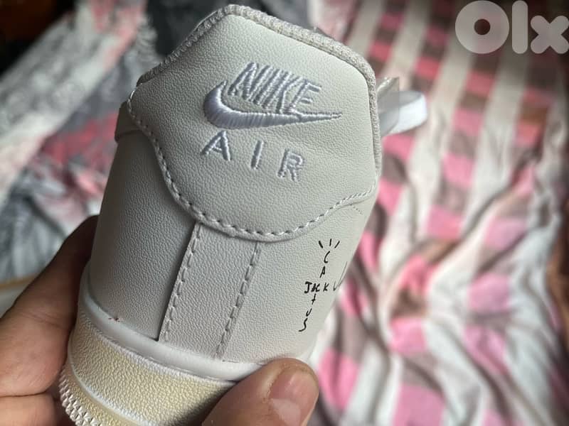 NEW Nike Shoes Air Force Beige and white lastpiece size 43 copy AAAA + 3