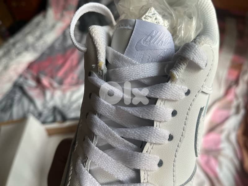 NEW Nike Shoes Air Force Beige and white lastpiece size 43 copy AAAA + 5