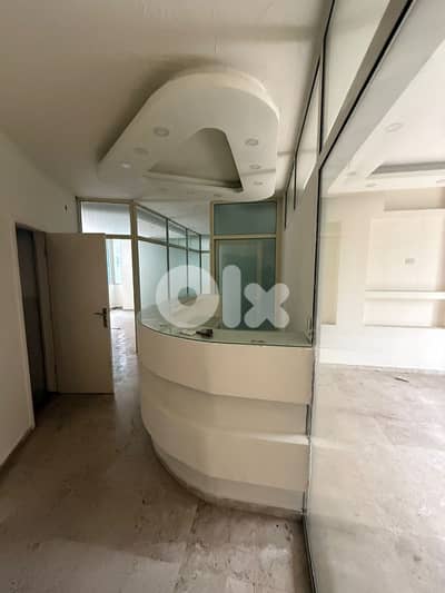 130m 4-5 Rooms Office 1stfloor +2Parking Sodeco USJ Beirut
