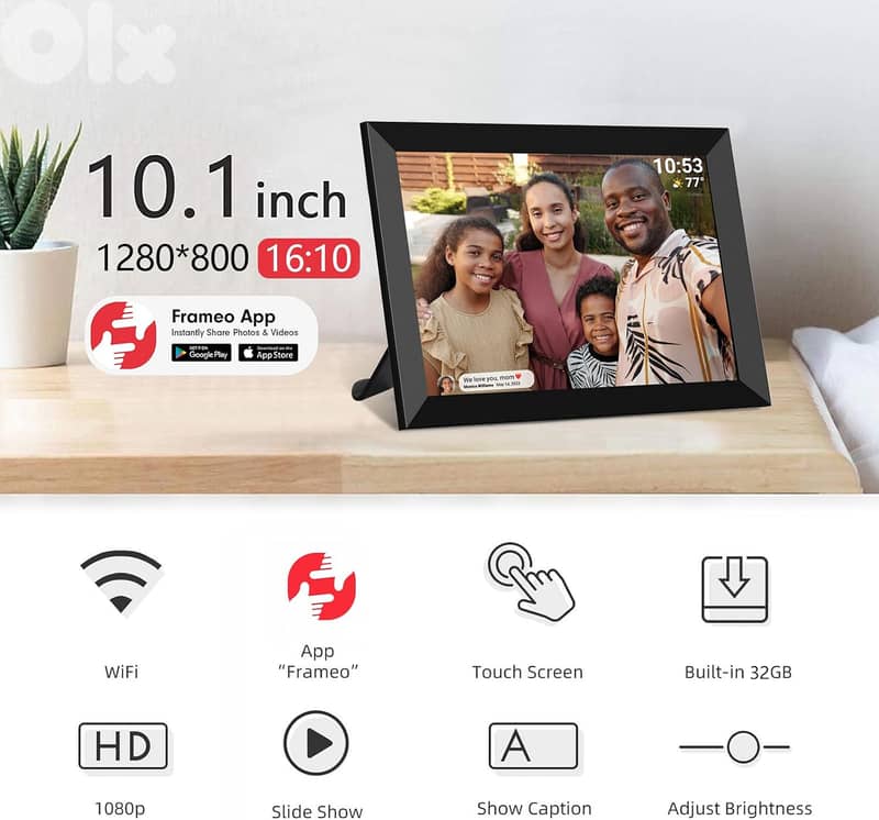 10.1 inch digital photo frame 2