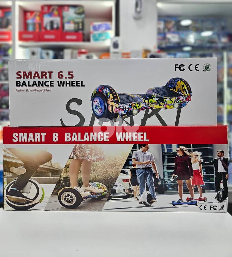 hoverboard 2 sizes 6.5 and 8 0