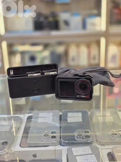 Used Dji action 5 pro with: *protective frame