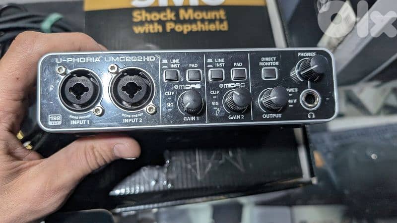 studio music equipment production krk akg behringer rode 7