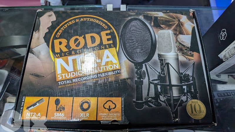 studio music equipment production krk akg behringer rode 8