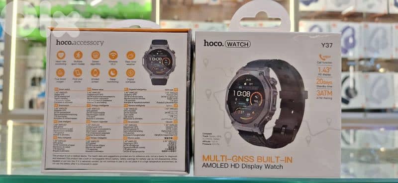 HOCO AMOLED HD DISPLAY WATCH Y37 0