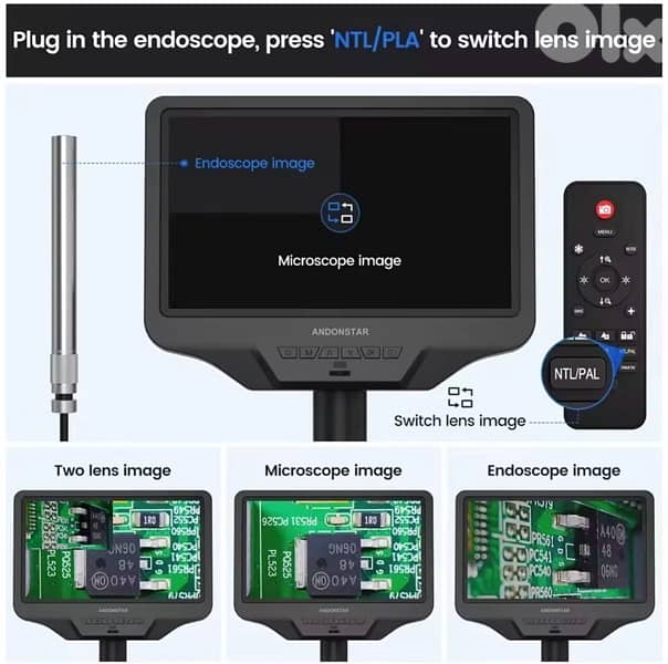 Microscope Andonstar AD409 Pro - ميكروسكوب 3