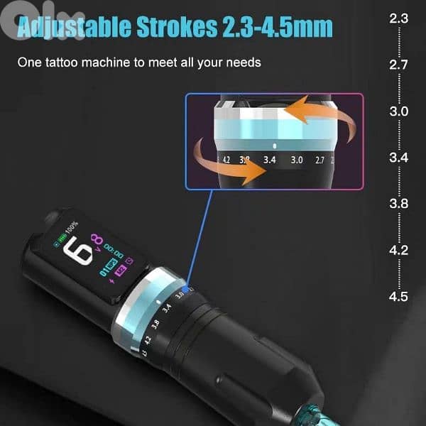 AXON adjustable stroke tattoo machine 4