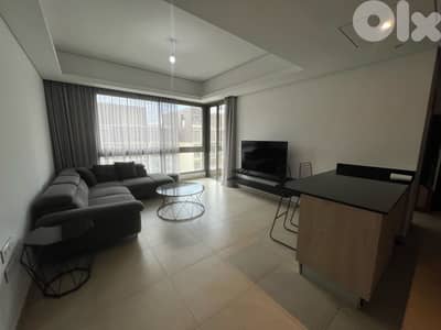 100 sqm one bedroom with 2 bathrooms for rent waterfront dbayeh