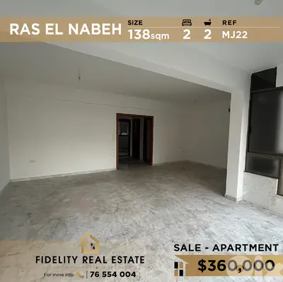Apartment for sale in Ras El Nabeh MJ22 شقة للبيع في رأس النبع