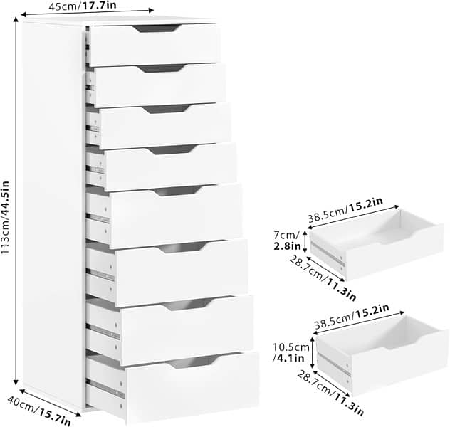 tall white dresser 0