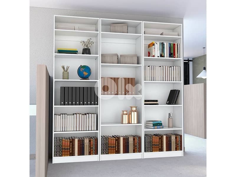 bookcases white color 0