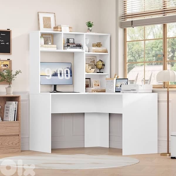 L-shaped desk 0