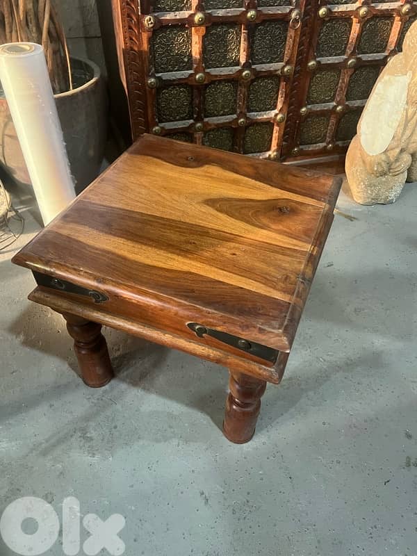 teak table solid wood 0