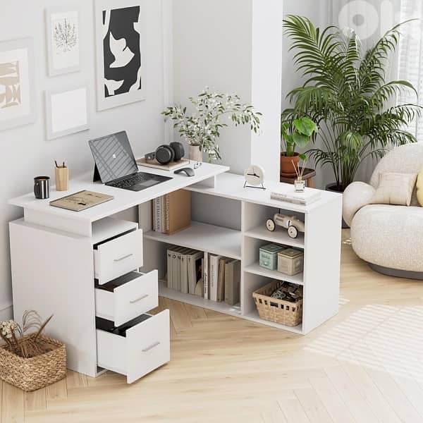 L-shaped desk 0