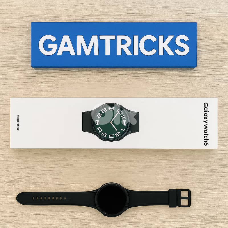 Samsung galaxy watch 6 classic (open box) with 2 free strap 0