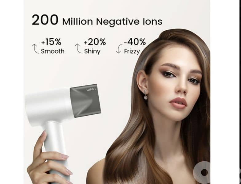 Laifen Swift Pearl White hair dryer (LF03-WHS-EU)  /4$ delivery. 7