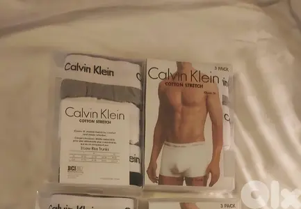 Calvin klein Underwear size Medium and Large ( 40 $ each box ]