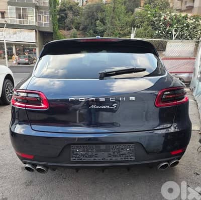 Porsche Macan S 2017 luxury package Ajnabieh Clean carfax