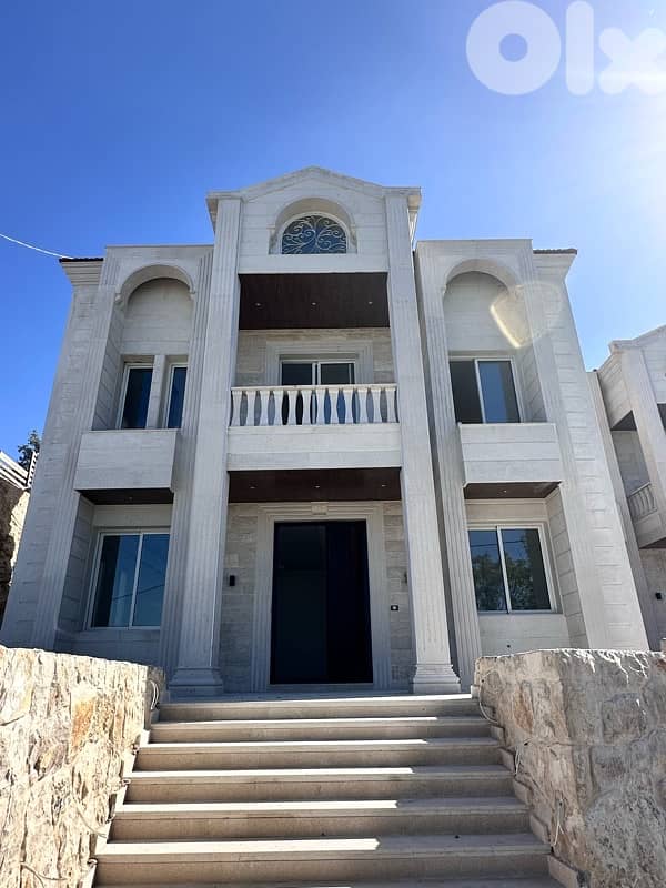 villa for sale facilities payments 5 years near st charbel 0