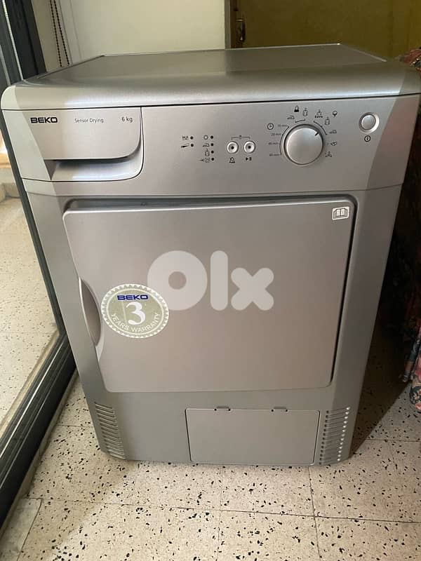 Beko SenSor Dryer  6 kg 0