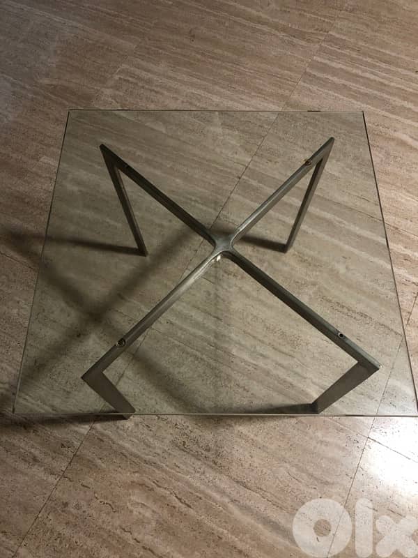 stainless steel table 60X60 cm 0