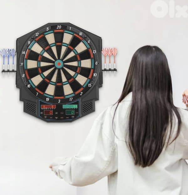 WOLTU LED- DARTBOARD  8 players 27 different  games-  4$ delivery 6