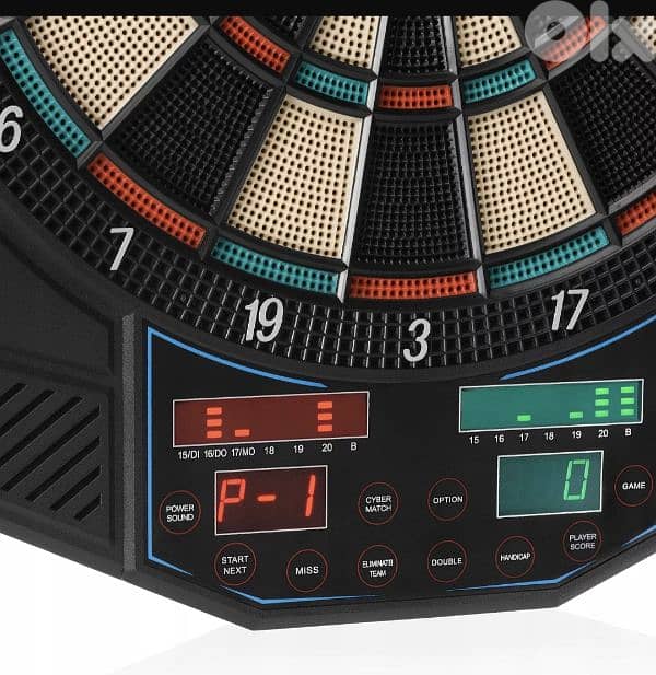 WOLTU LED- DARTBOARD  8 players 27 different  games-  4$ delivery 8
