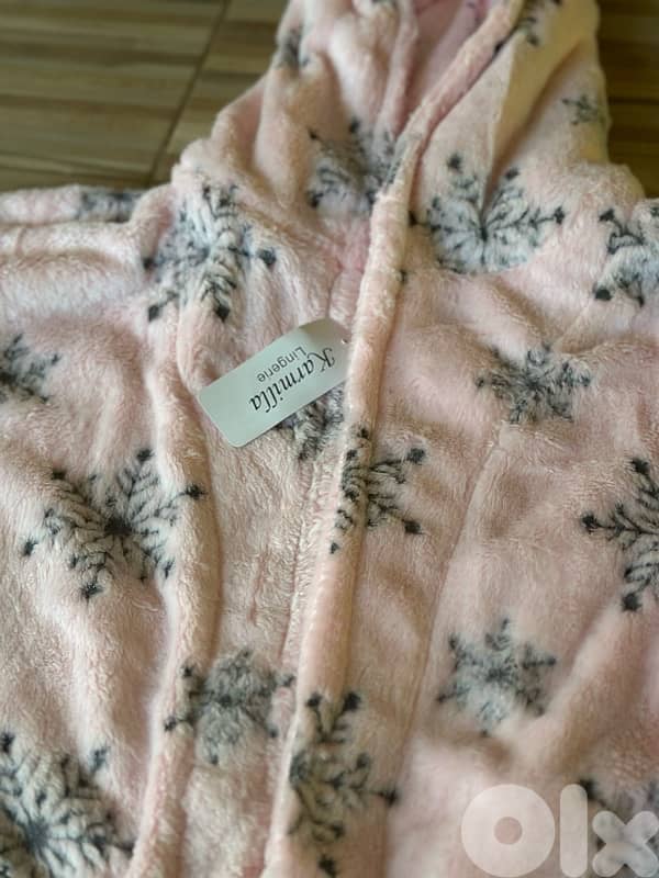 Robe fleece 3