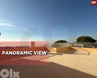 Unobstructed mountain and sea view- BALLOUNEH REF#NF01705