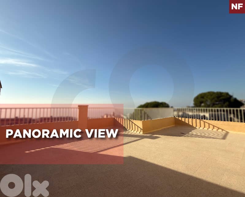 Unobstructed mountain and sea view- BALLOUNEH REF#NF01705 0