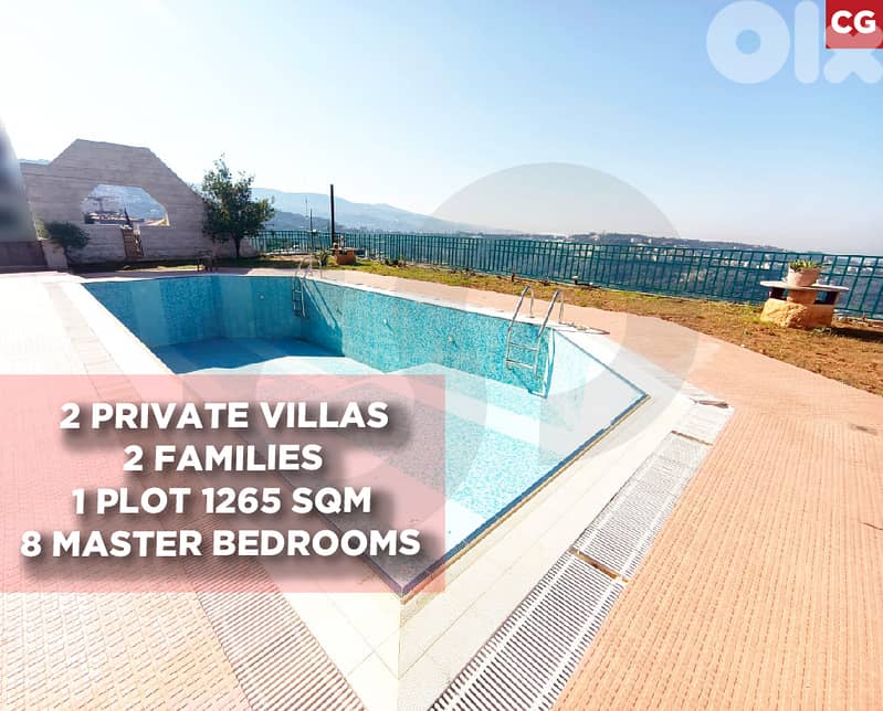 DUAL VILLA FOR SALE PANORAMIC SEA & MOUNTAIN VIEWS REF#CG129428 0