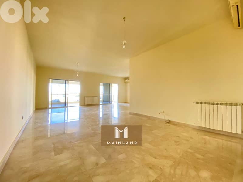 Hot Deal! Spacious 235m2 3 bedroom apartment in Mtayleb for sale 0