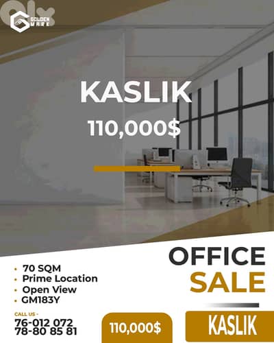 GMK183YAJ - Office for sale in Kaslik - مكتب للبيع في كسليك