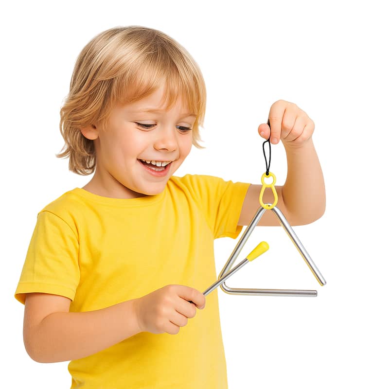 Kids triangle 4inches percussion 0