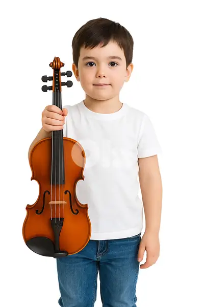 Deviser 3/4 size acoustic violin with case