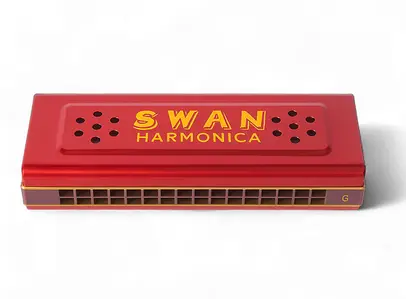 Harmonica 16Holes colored