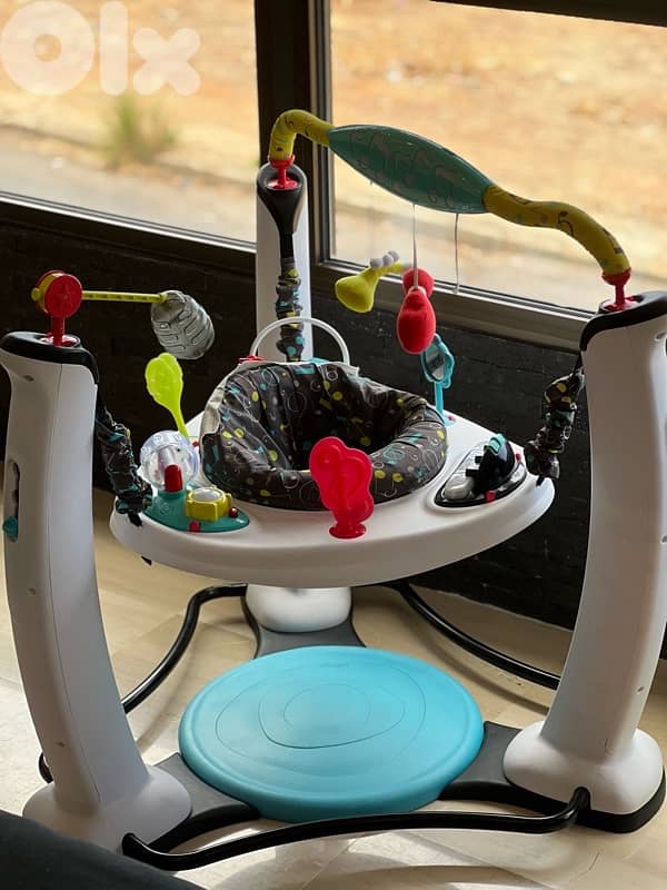 Evenflo Exersaucer Jam Session Jumping Activity Center Bouncer 0