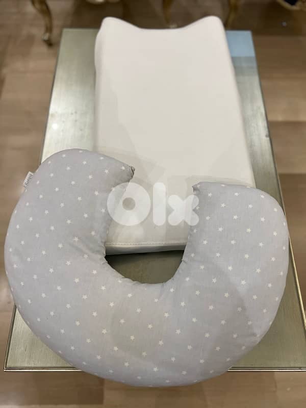 Baby Nursing/ Feeding Pillow & Home Changing Mat 1