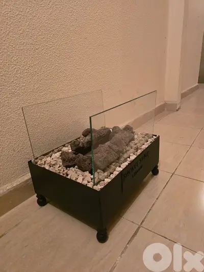 Rocket Stove_ETHANOL FIREPLACE_with accessories