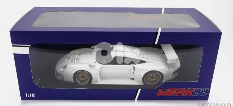 Porsche 911 GT1 1996 diecast car model 1;18 5