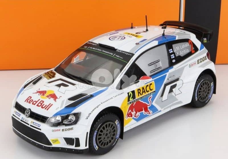 VW Polo R WRC (Rally Catalunya 2014) diecast car model 1;24 0