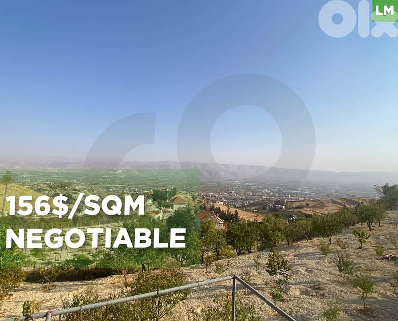 Exceptional Land for Sale in Zahle – Villa Zone REF#LM128281 0