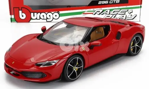Ferrari 296 GTB diecast car model 1;18