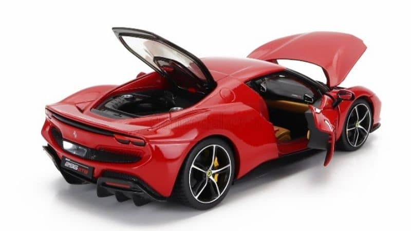 Ferrari 296 GTB diecast car model 1;18 6