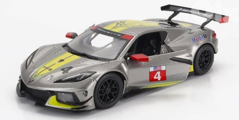 Corvette C8. R diecast car model 1:24. 3