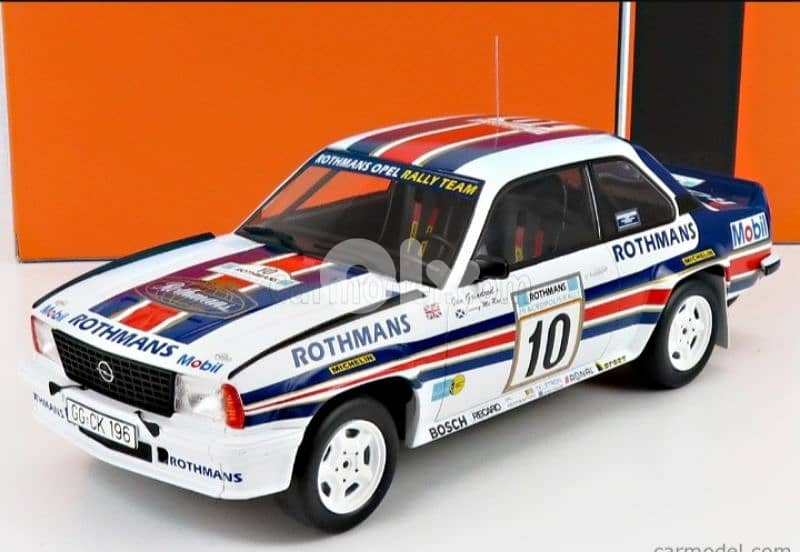 Opel Ascona 400 (Rally Acropolis 1982) diecast car model 1;18 1