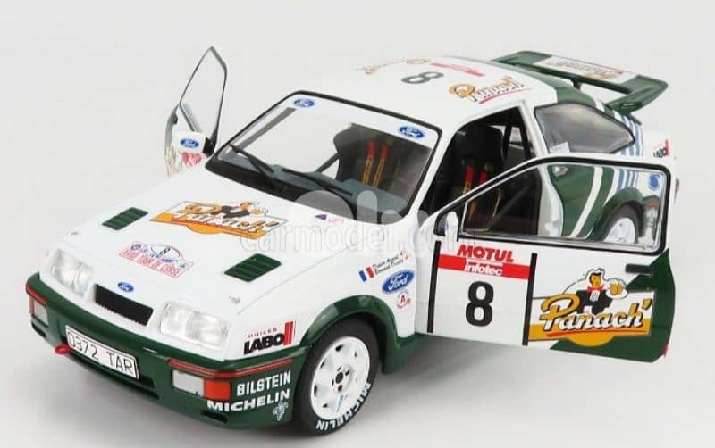 Ford Sierra Cosworth RS600(Tour De Corse 1988) diecast car model 1;18 6