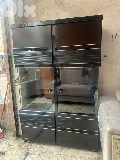 فاترينة كريستال شغل Ballouna تركية شبه جديدة