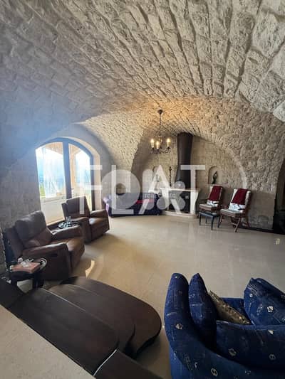 Villa for Sale in Ajaltoun – Prime Location | فيلا للبيع في عجلتون
